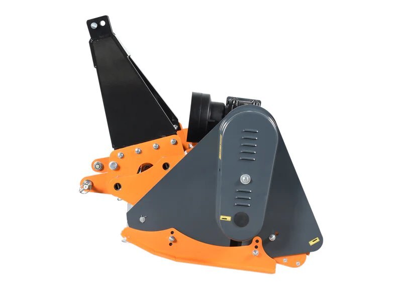40-inch rear-mounted mulcher, 28 Y blades