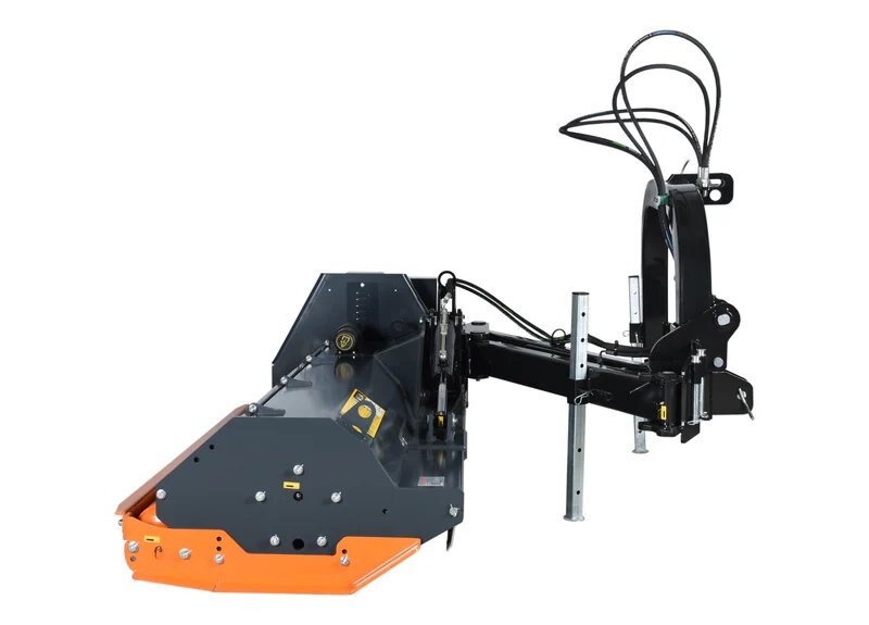 72 inch side mounted mulcher, 24 hammers, external gearbox
