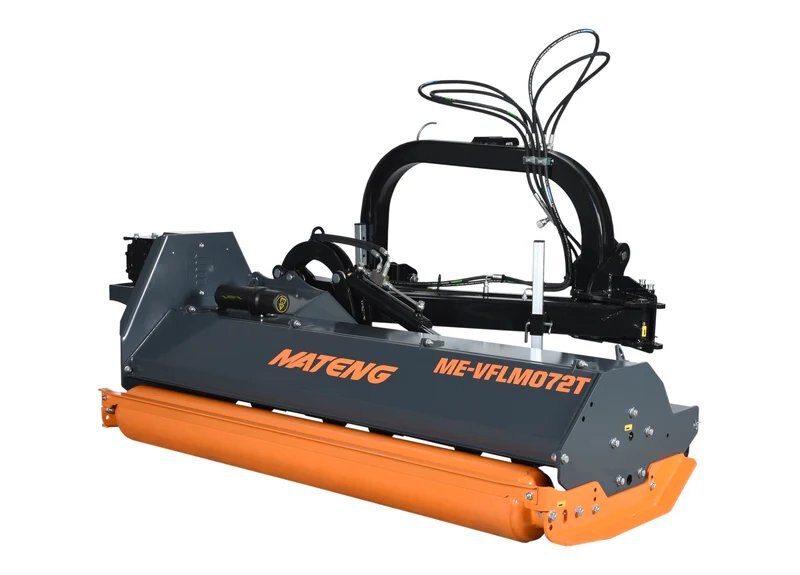 72 inch side mounted mulcher, 24 hammers, external gearbox