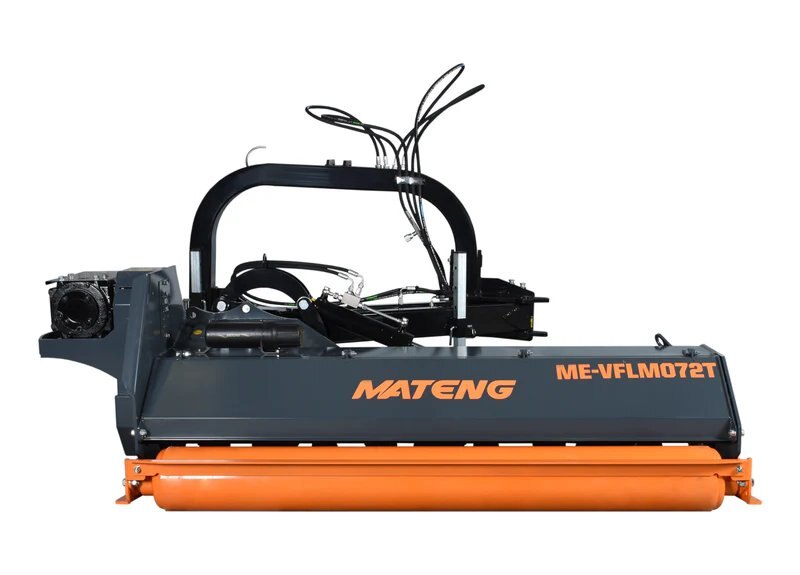 72 inch side mounted mulcher, 24 hammers, external gearbox