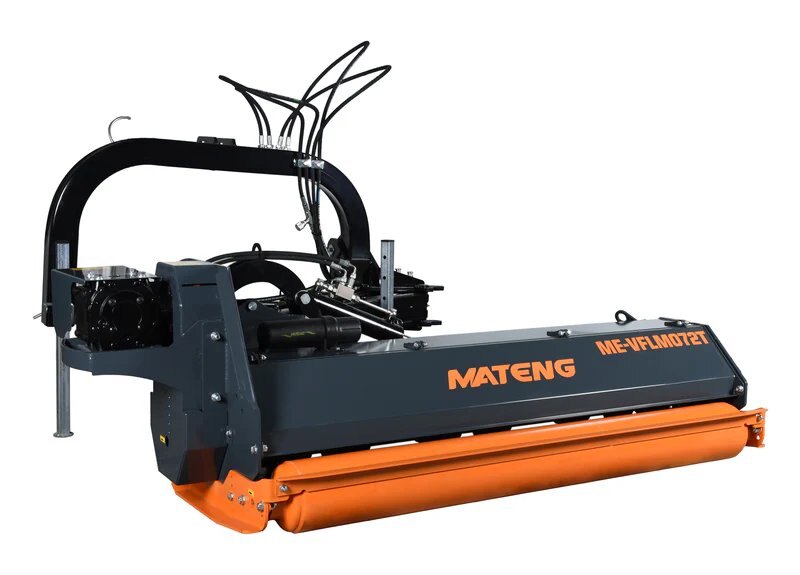 72 inch side mounted mulcher, 24 hammers, external gearbox