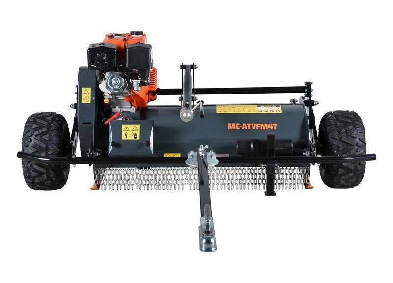 47 inch Mulcher for ATV, 20 hammers, 15 HP engine (Available November 15, 2026)