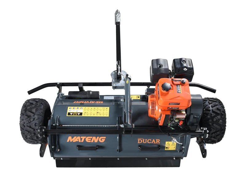 47 inch Mulcher for ATV, 20 hammers, 15 HP engine (Available November 15, 2026)