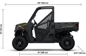 2027 Polaris® RANGER 1000 BASE 3 Seat Sage Green