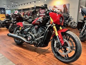 2026 Indian Motorcycle 101 Scout Sunset Red Metallic