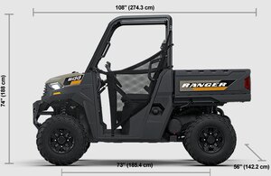 2027 Polaris® RANGER 600 Premium 2 Seat Desert Sand