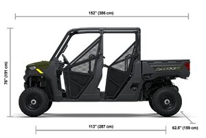 2027 Polaris® RANGER CREW 1000 BASE 6 Seat Sage Green