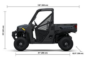 2027 Polaris® RANGER 1000 EPS 3 Seat Stealth Gray