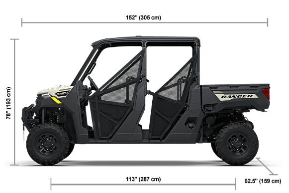 2027 Polaris® RANGER CREW 1000 Premium 6 Seat Mirage Beige