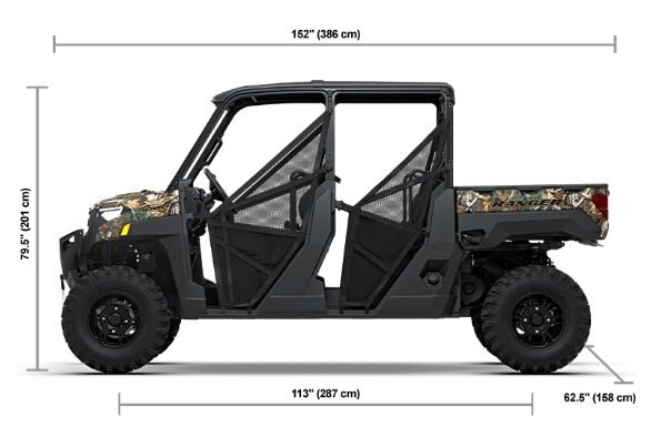 2027 Polaris® RANGER CREW XP 1000 PREMIUM 6 Seat Polaris Pursuit Camo
