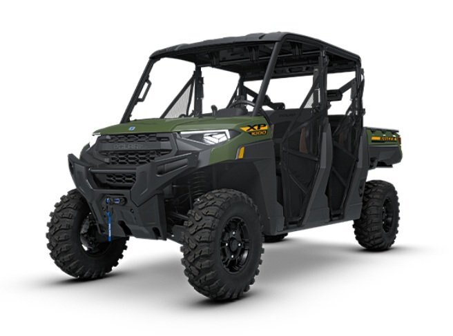 2027 Polaris® RANGER CREW XP 1000 PREMIUM 6 Seat Army Green