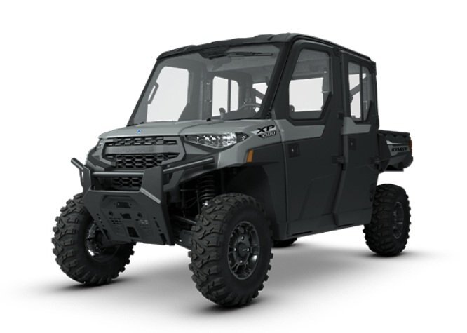 2027 Polaris® RANGER CREW XP 1000 CAB 6 Seat Avalanche Gray