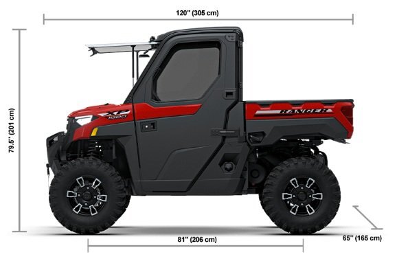 2027 Polaris® RANGER XP 1000 NorthStar Ultimate 3 Seat Havasu Red Pearl