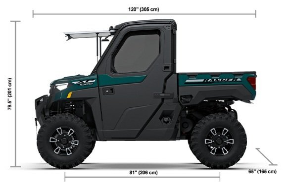 2027 Polaris® RANGER XP 1000 NorthStar Ultimate 3 Seat Blue Labyrinth