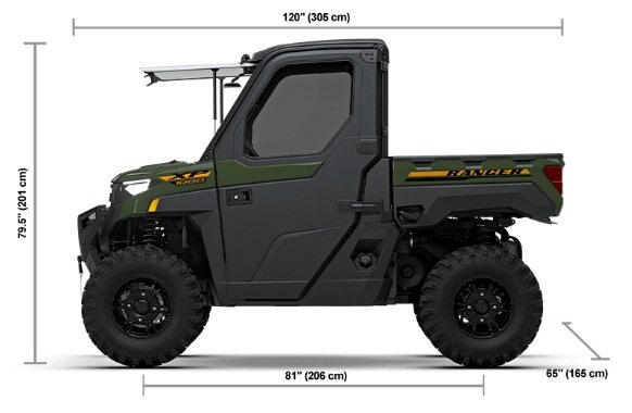 2027 Polaris® RANGER XP 1000 NorthStar Ultimate 3 Seat Army Green
