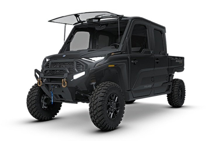 2027 Polaris® RANGER CREW XD 1500 NorthStar Mountaineer Edition 3 Seat Matte Black Crystal