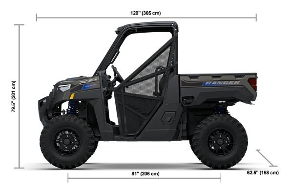 2027 Polaris® RANGER XP Kinetic Ultimate Heavy Metal