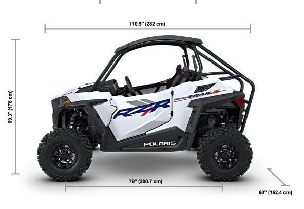 2027 Polaris® RZR Trail S Sport White Lightning