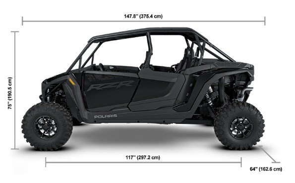 2027 Polaris® RZR XP 4 1000 Ultimate 4 Seat Onyx Black