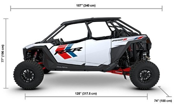 2027 Polaris® RZR Pro S 4 Ultimate 4 Seat Ghost White Metallic