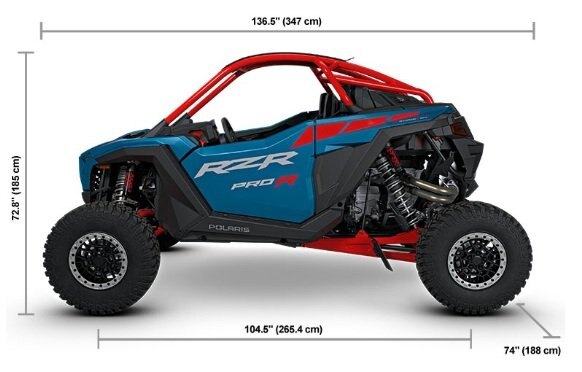 2027 Polaris® RZR Pro R Ultimate 2 Seat Freedom Blue