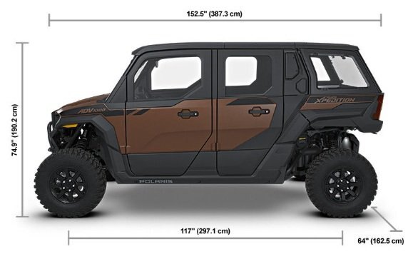 2027 Polaris® XPEDITION ADV 5 NorthStar 5 Seat Matte Mocha
