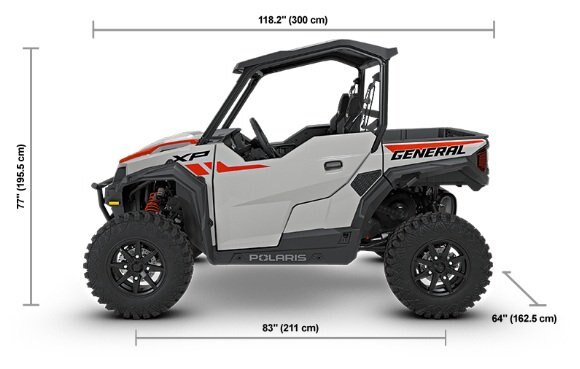 2027 Polaris® GENERAL XP 1000 Sport 2 Seat Ghost Gray