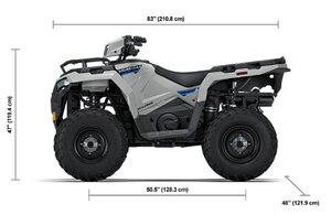 2027 Polaris® SPORTSMAN 600 Ghost Gray