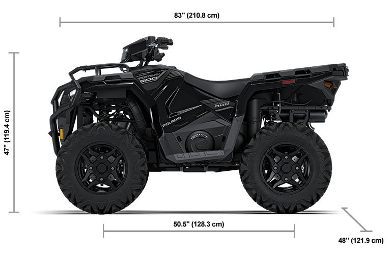 2027 Polaris® SPORTSMAN 600 Trail Onyx Black