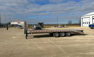 2027 Nordtek Trailers Aluminium 25' Gooseneck 21k Trailer