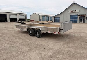 2027 Nordtek Trailers Aluminium 18' Landscape Utility 7k Trailer