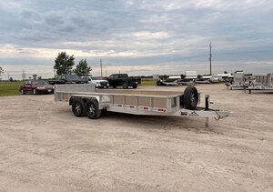 2027 Nordtek Trailers Aluminium 18' Landscape Utility 7k Trailer