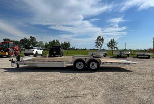 2026 Nordtek Trailers Aluminium 24' Hydraulic Tilt Deck 14k Trailer