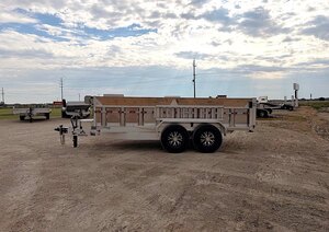 2027 Nordtek Trailers Aluminum 14' Dump 14K Trailer