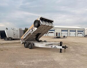 2027 Nordtek Trailers Aluminum 14' Dump 14K Trailer
