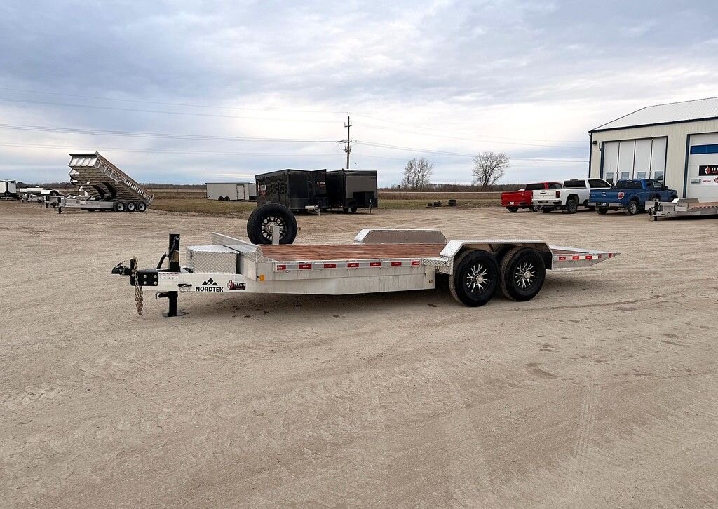 2026 Nordtek Trailers Aluminium 20' Tilt Deck 14k Trailer