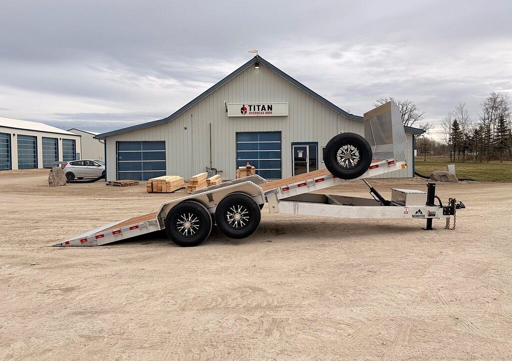 2026 Nordtek Trailers Aluminium 24' Tilt Deck 14k Trailer