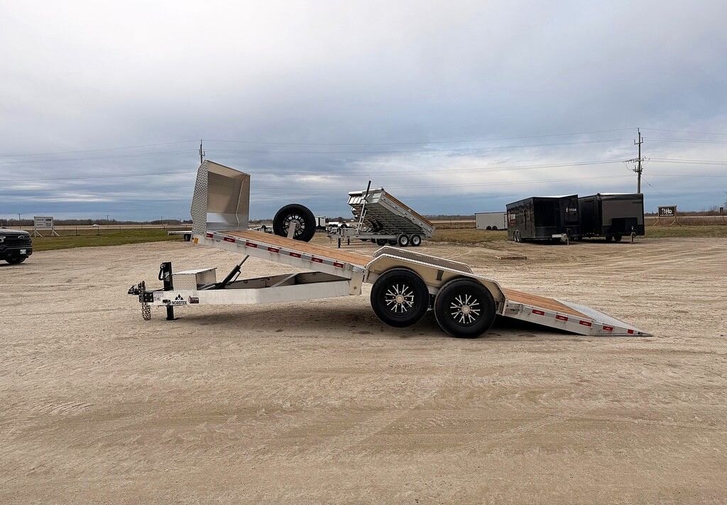 2026 Nordtek Trailers Aluminium 24' Tilt Deck 14k Trailer