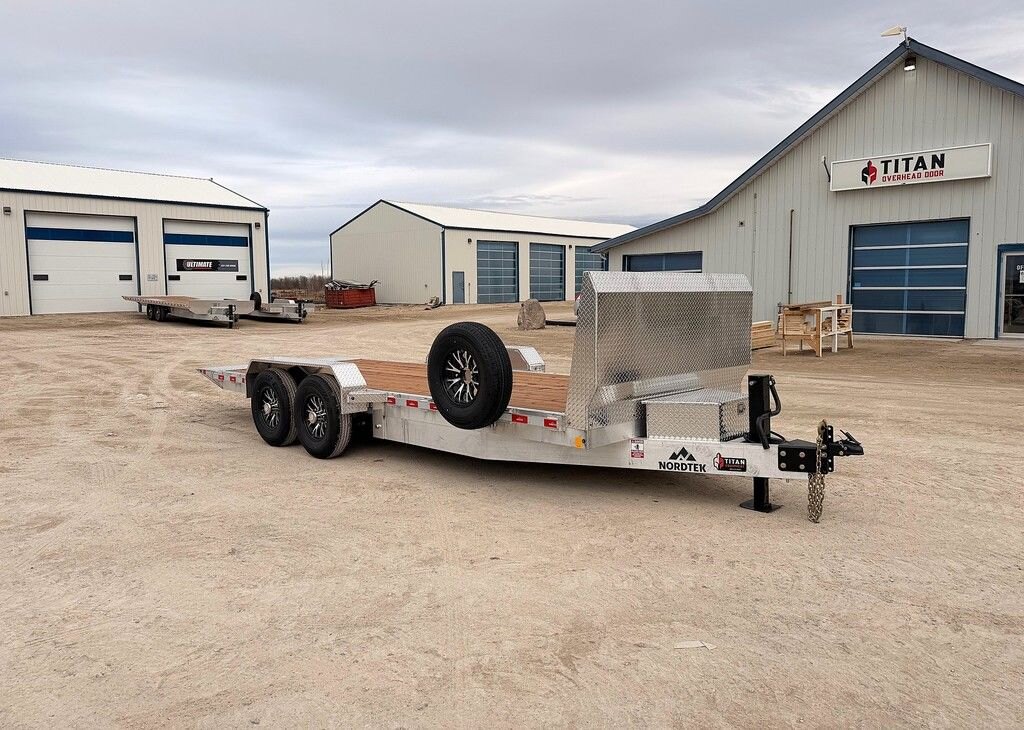 2026 Nordtek Trailers Aluminium 20' Heavy Duty Deckover 14k Trailer