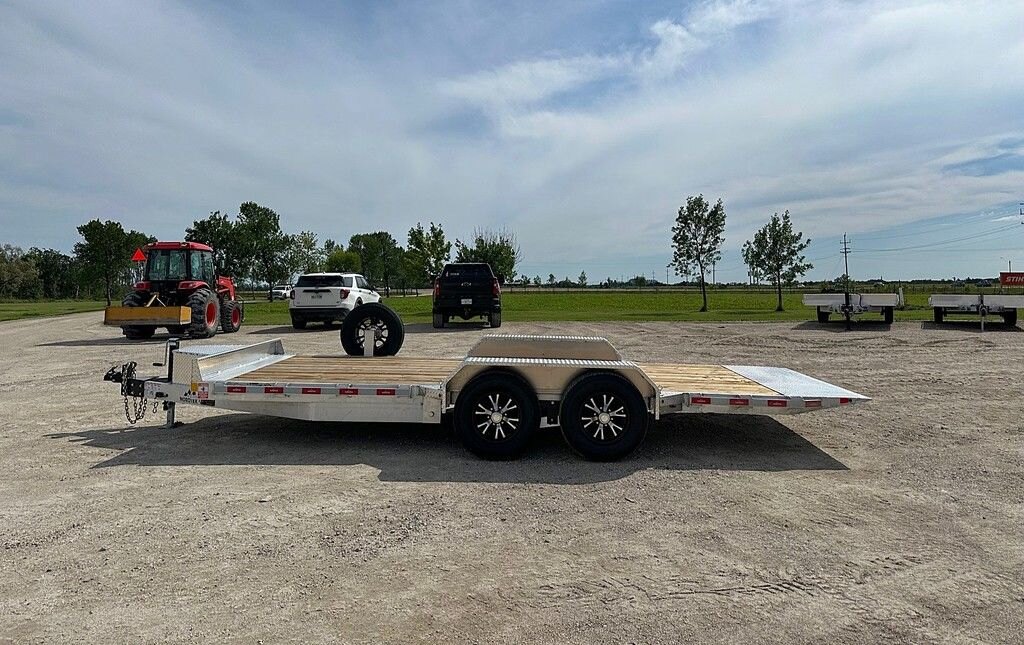 2026 Nordtek Trailers Aluminium 18' Hydraulic Car Hauler Tilt-Deck 10k Trailer