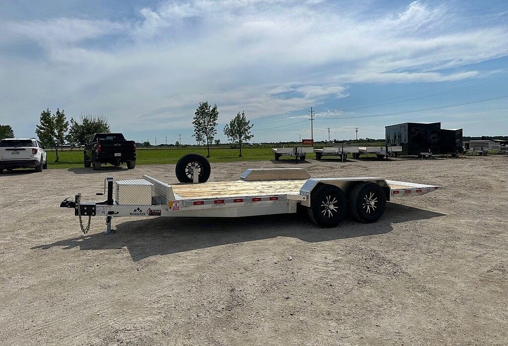 2026 Nordtek Aluminum 18' Deckover 10k Trailer