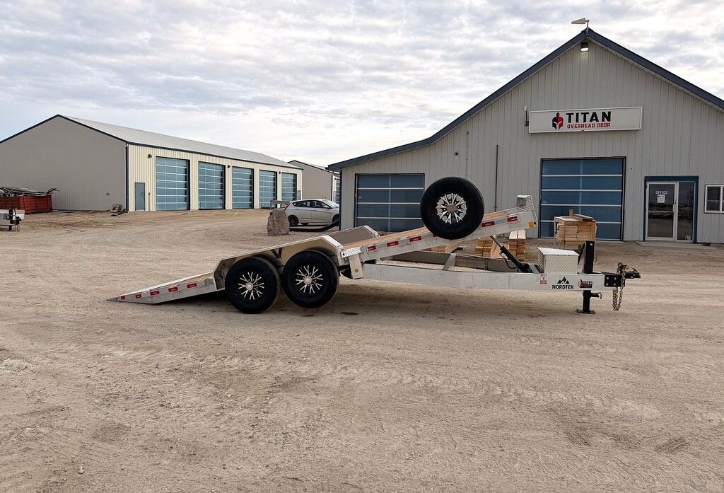 2026 Nordtek Trailers Aluminium 18' Car Hauler Equipment 10k Trailer