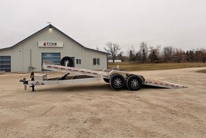 2026 Nordtek Trailers Aluminium 24' Tilt Deck 14k Trailer
