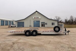 2026 Nordtek Trailers Aluminium 24' Tilt Deck 14k Trailer