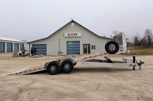 2026 Nordtek Trailers Aluminium 24' Tilt Deck 14k Trailer