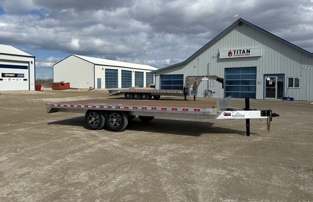 2025 Nordtek Trailers Aluminium 20' Deckover 14k Trailer