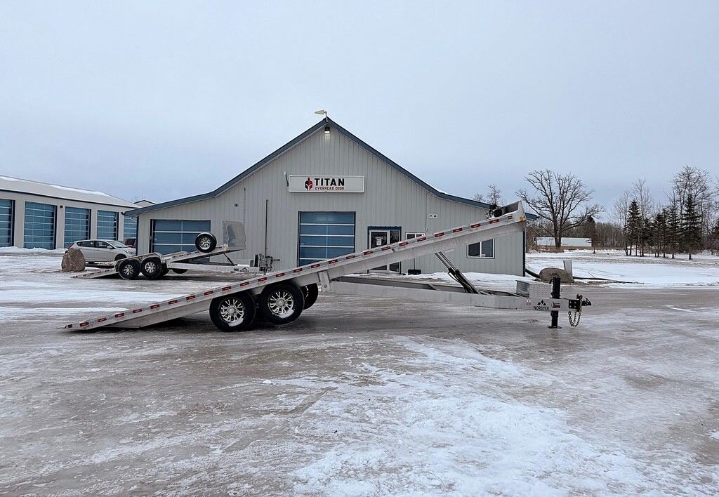2026 Nordtek Trailers Aluminium 24' Hydraulic Tilt Deck 14k Trailer