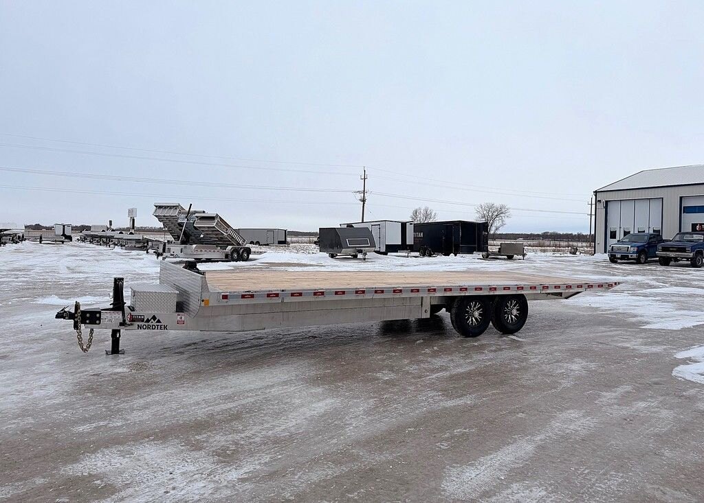 2027 Nordtek Trailers Aluminium 26' Tilting Deckover 14k Trailer