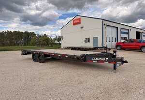 2026 Diamond C 24' Equipment Deckover DEC 23k Trailer