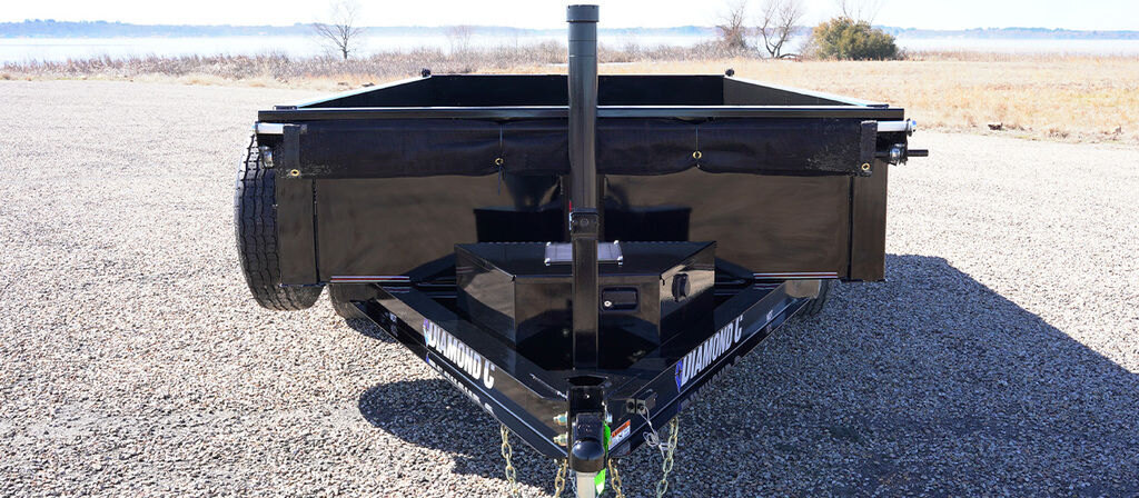 2026 Diamond C 12' Dump MDT Trailer